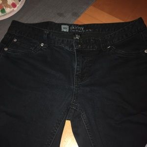 Black denim 12L skinny jeans